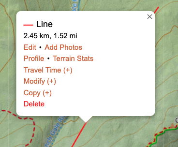 Dotted lines are existing contour lines, darker lines are proposed.