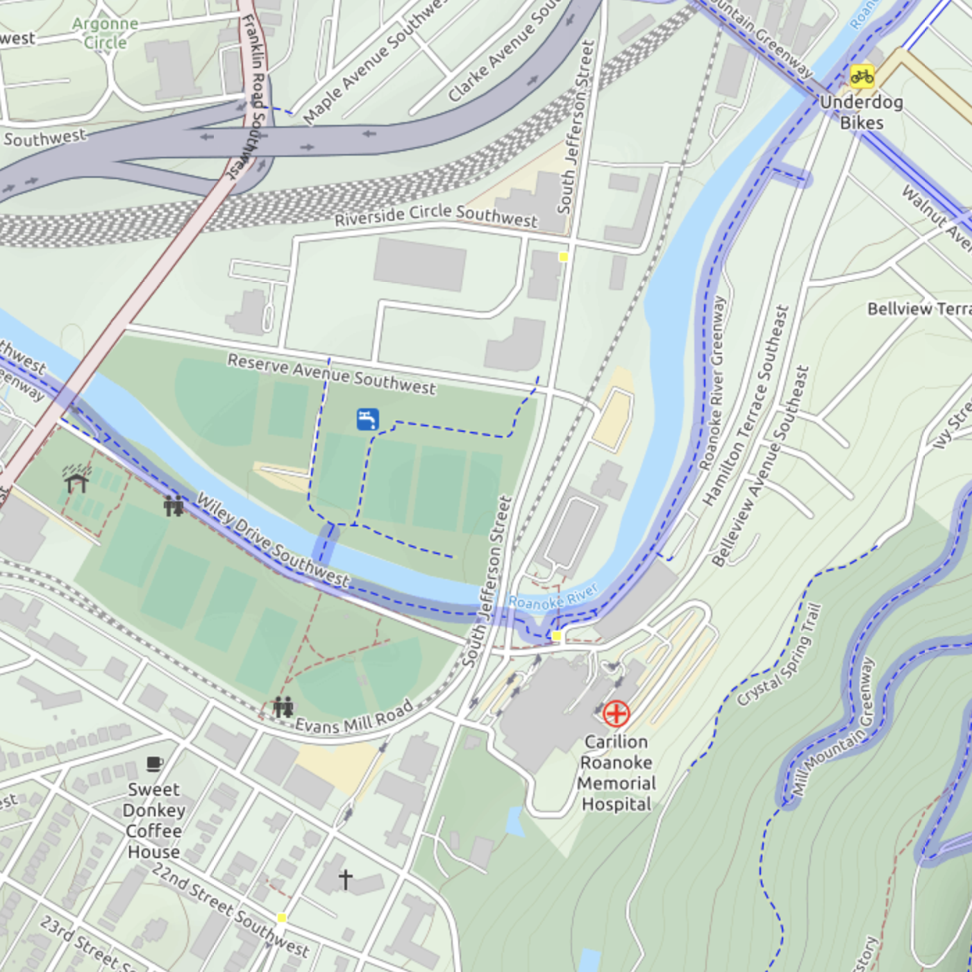 Base Layer Descriptions CalTopo - Opencyclemap 