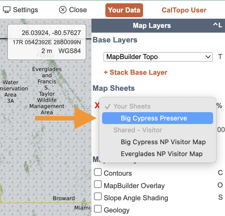 Upload A Map Sheet 