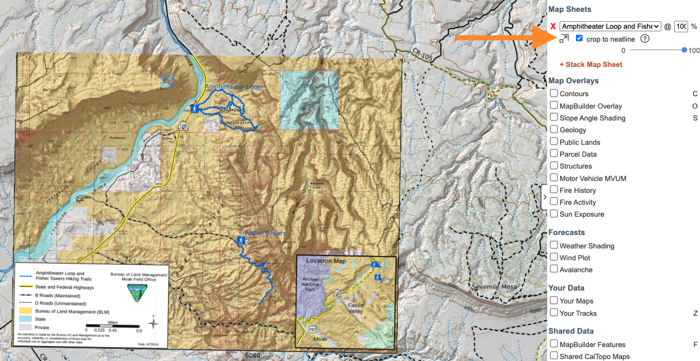 Map Sheets | CalTopo Training